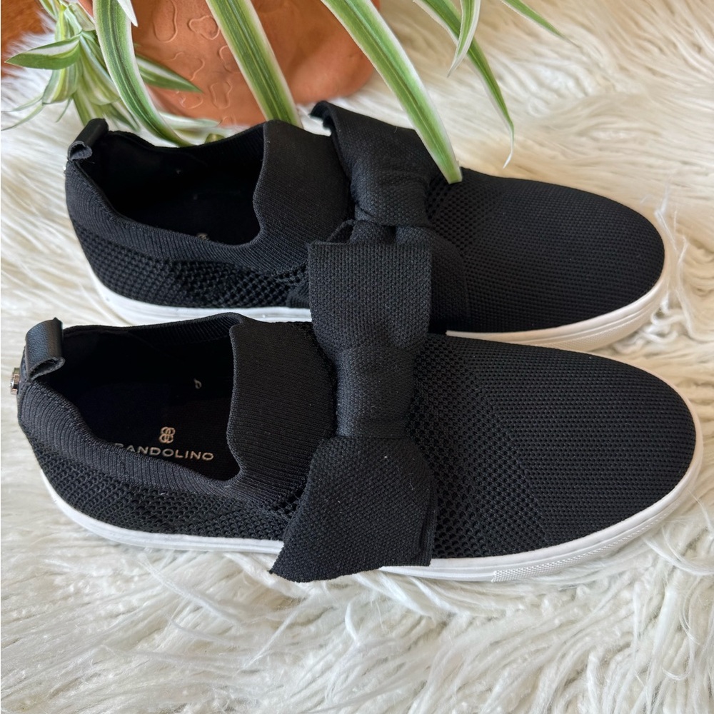 New🌿Bryce Bow Knit Slip On Sneakers